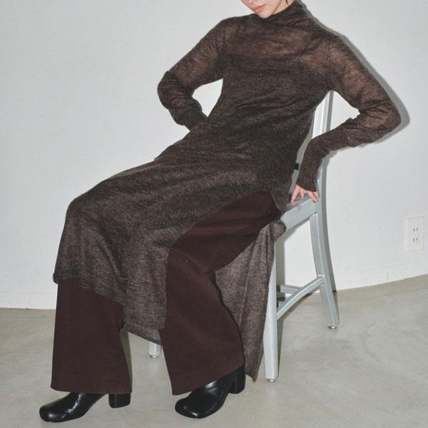 TODAYFUL 2023winter トゥデイフル Sheer Mohair Knitdress ...