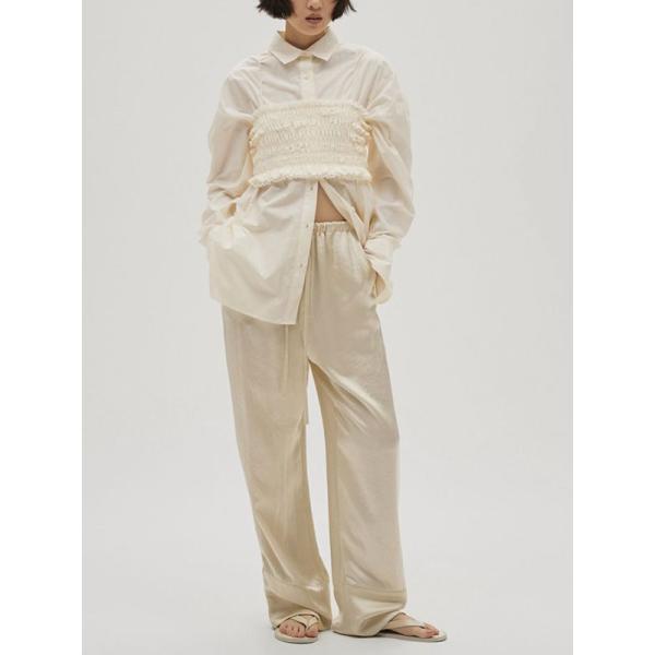 トゥデイフル TODAYFUL 2026springsummer ボトムス Satin Easy P...