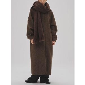 TODAYFUL 2024winter トゥデイフル アウター Mixwool Raglan Coat 10月下旬〜11月中旬予約 ミックスウールラグランコート ロング丈 長袖 12420003｜doubleheart