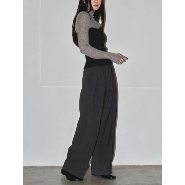 TODAYFUL 2024PreFall トゥデイフル ボトムス Bonding Wide Trou...