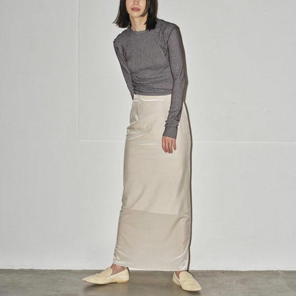 TODAYFUL 2024PreFall トゥデイフル ボトムス Pencil Velour Ski...