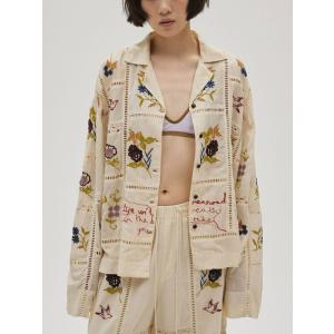 TODAYFUL Embroidery Patchwork Shirts エンブロイダリーパッチワーク
