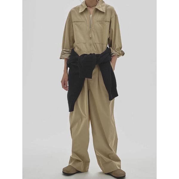 トゥデイフル TODAYFUL 2026Prefall オールインワン Twill Zip Comb...