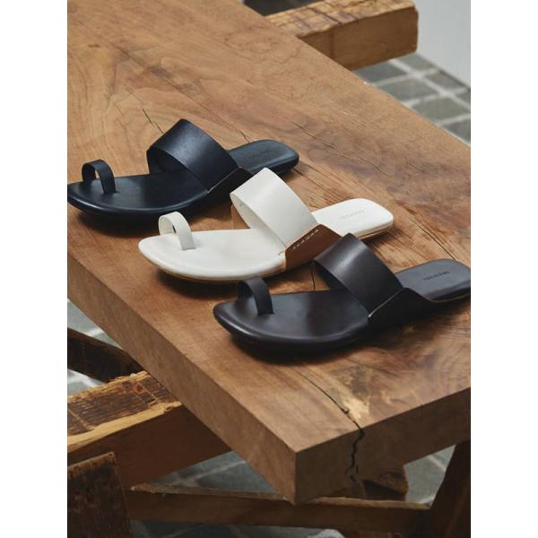 トゥデイフル TODAYFUL 2027springsummer 靴 Leather Thong S...