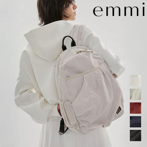 新作10%OFF エミ emmi バッグ eco レザーミックスバックパック/撥水 3月下旬〜4月中...