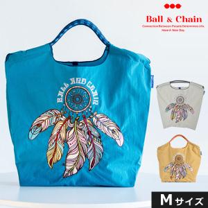 【送料無料】 Ball＆Chain ボールアンドチェーン DREAM CATCHER Mサイズ レディース バッグ BLUE LABEL ショッピングバッグ エコバッグ トートバッグ｜doubleheart