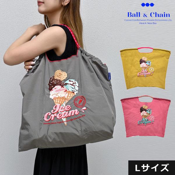 送料無料 Ball＆Chain ボールアンドチェーン 正規品 ICE CREAM Lサイズ バッグ ...