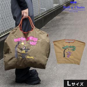 ボールアンドチェーン スヌーピー トートバッグ M ブラウン Ball＆Chain（ボールアンドチェーン） トートバッグ HB SNOOPY/Mサイズ