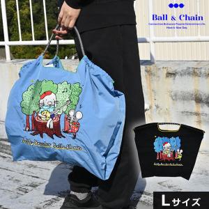 送料無料 Ball＆Chain ボールアンドチェーン 正規品 B.Rabbit Guitar Lサイズ バッグ エコバッグ トートバッグ 刺繍 ギフト hideaki mihara