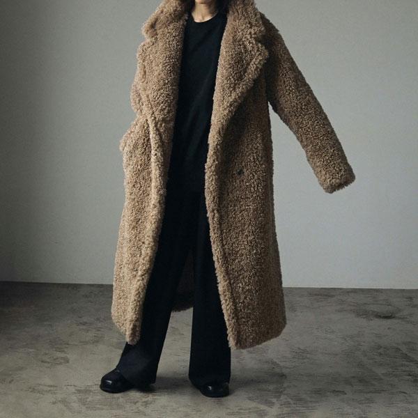 anuke 2024FallWinter アンヌーク アウター Ecofur Over Coat 1...