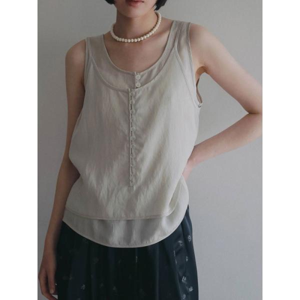 アンヌーク anuke 2026Prefall トップス Camisole Layered Tank...