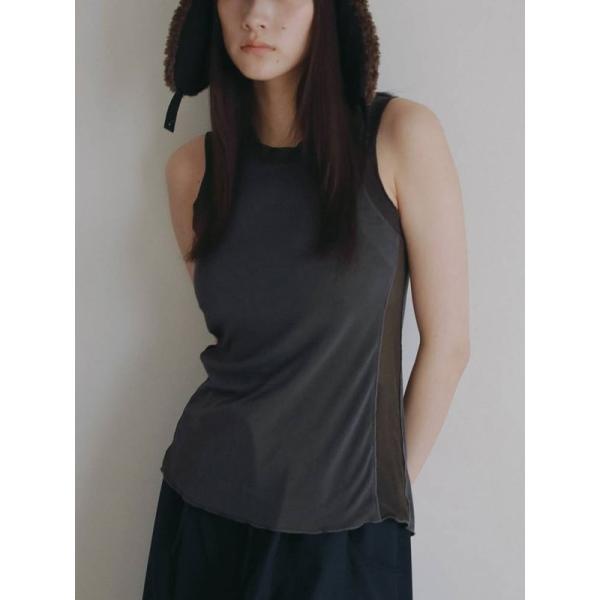 アンヌーク anuke 2026Prefall トップス Bicolor Tank Top 6月下旬...