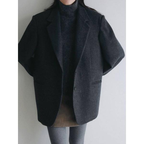 アンヌーク anuke 2026Prefall アウター Herringbone Wool Jack...