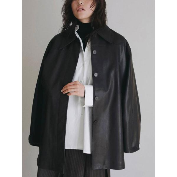 アンヌーク anuke 2026Prefall アウター Ecoleather Over Jacke...