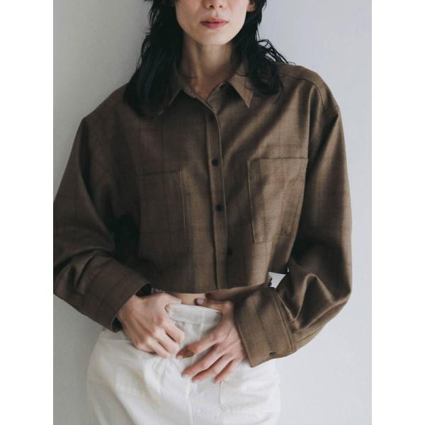 アンヌーク anuke 2026Prefall トップス Short Check Shirts 9月...