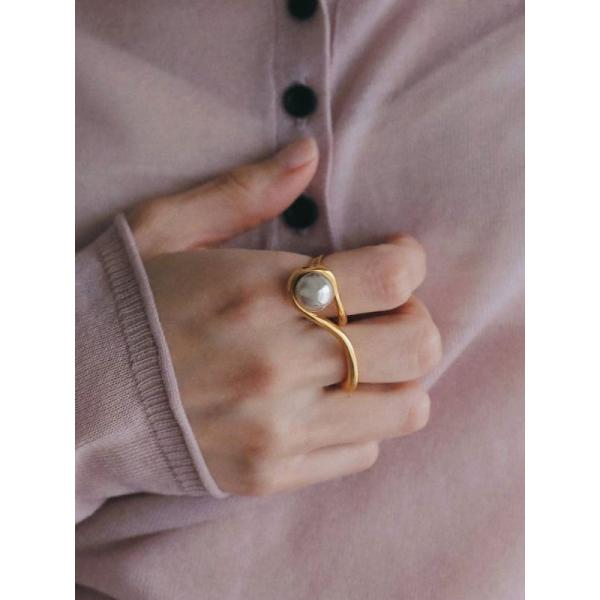 アンヌーク anuke 2026Prefall アクセサリー Ball Double Ring 7月...