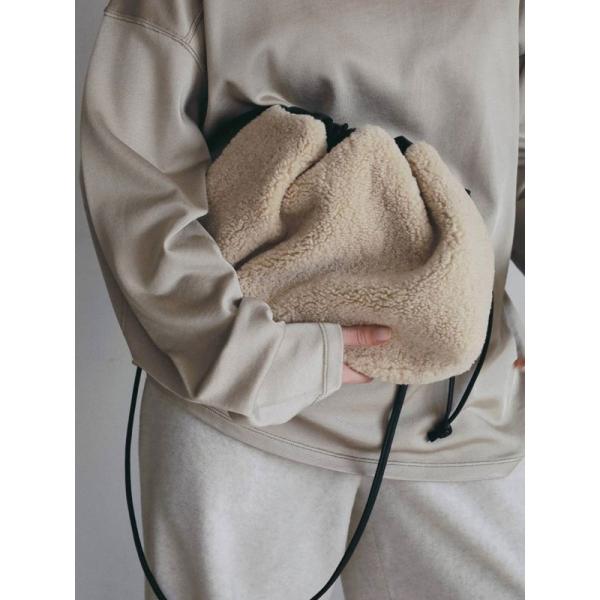 アンヌーク anuke 2026Prefall バッグ Reversible Boa Bag 9月中...