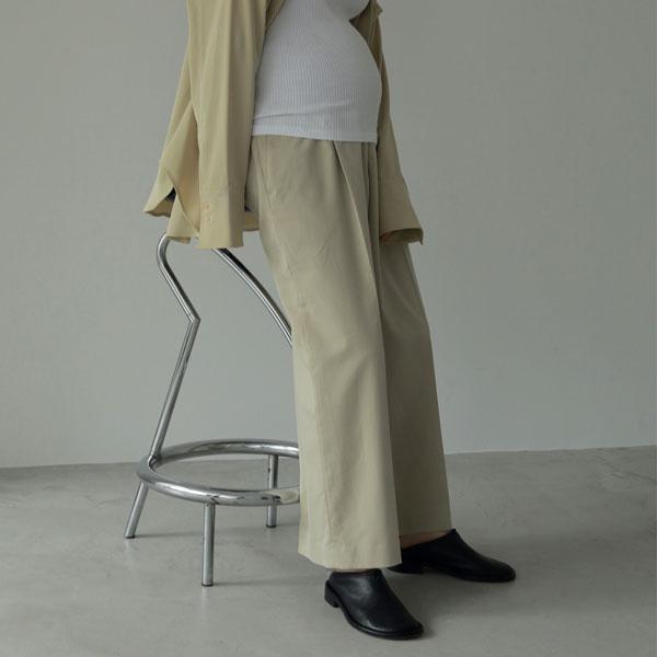 anuke 2024SpringSummer アンヌーク ボトムス Reha. Tuck Wide ...