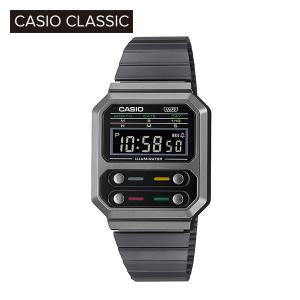 【国内正規品】CASIO カシオ A100WEGG-1AJF レディース メンズ ユニセックス ウォッチ 腕時計 デジタル シンプル ベーシック 樹脂 綺麗め 父の日｜doubleheart
