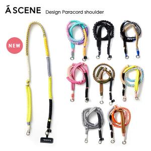 スマホアクセサリー A SCENE Design paracord strap-leather- Design paracord strap -leather- – A SCENE