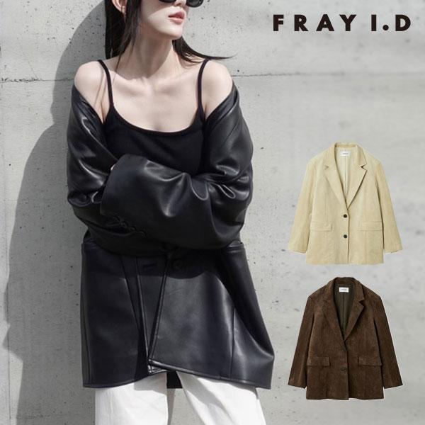 SALE50%OFF フレイアイディー FRAY I.D アウター 25秋冬 バリエレザーライクテー...