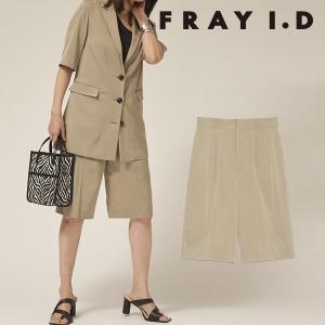 SALE フレイアイディー FRAY I.D ハイウエストショートパンツ レディース ボトムス ショートパンツ ハイウエスト セットアップ ショート丈 綺麗め｜doubleheart