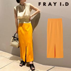 SALE フレイアイディー FRAY I.D ベアダンボールタイトスカート ボトムス ロング丈 fwfs231049｜doubleheart