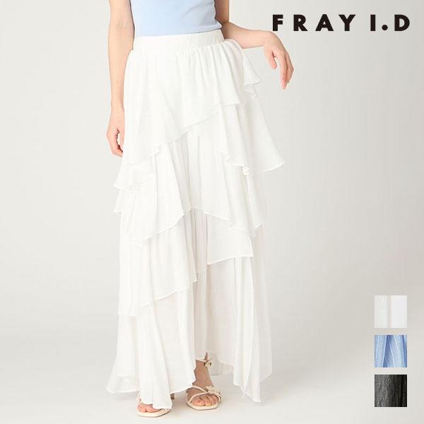 フレイアイディー FRAY I.D ボトムス 26春夏 2wayアシンメトリーティアードスカート 6...