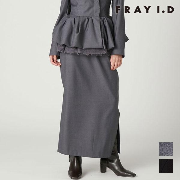 フレイアイディー FRAY I.D ボトムス 26秋冬 ハイウエストIラインスカート 10月上旬〜下...