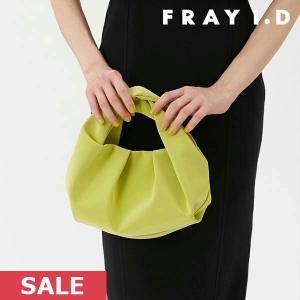 新春SALE 30%OFF フレイアイディー FRAY I.D ツイストギャザーミニバッグ ハンドバッグ fwgb232307｜doubleheart