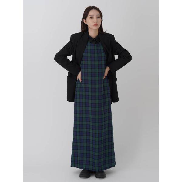 SALE60%OFF エギュゼ iGUISER ワンピース 24秋冬 check pattern d...