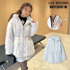 新作10%OFF リリー ブラウン LILY BROWN アウター 25秋冬 【LILY BROWN×MARY QUANT】デイジーチャーム付きキルトダウンミドルコート マリクワ lwfc255031｜select shop DOUBLE HEART