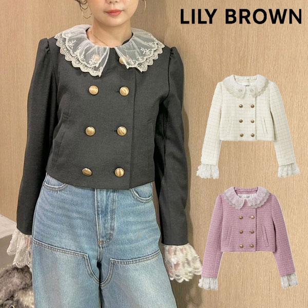 リリー ブラウン LILY BROWN アウター 26春夏 [L.B CANDY STOCK]スカラ...