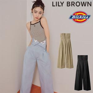 リリーブラウン LILY BROWN ボトムス 24春夏 【LILY BROWN Dickies】874ハイウエストチノパンツ ロング丈 lwfp242004｜doubleheart