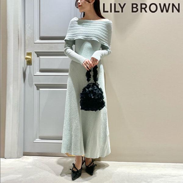 SALE50%OFF リリー ブラウン LILY BROWN ワンピース 25春夏 チョーカーセット...