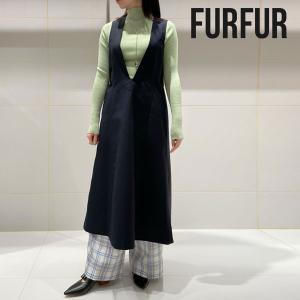 SALE ファーファー FURFUR マルチウェイジレワンピース レディース ワンピース ロング丈 ジレ 羽織り 袖なし マルチ 2WAY 着回し ボタン 前開き｜doubleheart