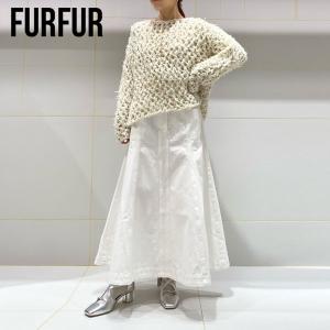 FURFUR（ファーファー） SALE20%OFF ボトムス 25秋冬 ポンチフレアミニ