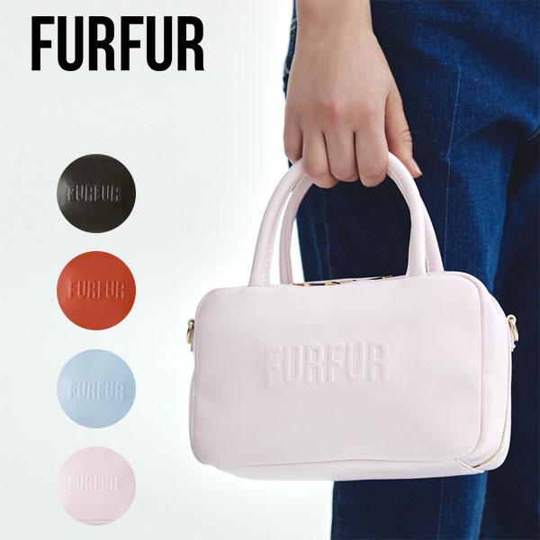 SALE ファーファー FURFUR バッグ 24春夏 スクエアボストンバッグ 6月中旬〜7月上旬予...