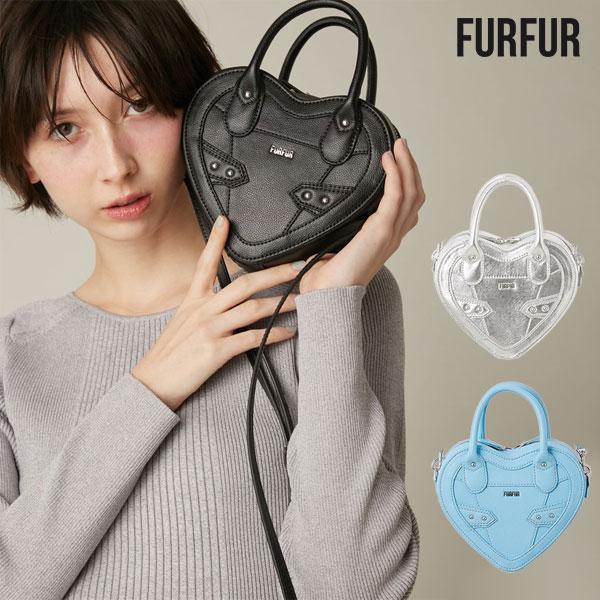 新作10%OFF ファーファー FURFUR バッグ 26春夏 ハートショルダーバッグ 1月下旬〜2...