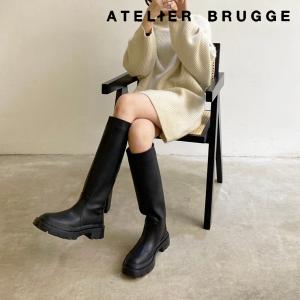 SALE アトリエブルージュ Atelier Brugge 2023autumn タンクロングブーツ 靴 シューズ s-22Ism47a｜doubleheart