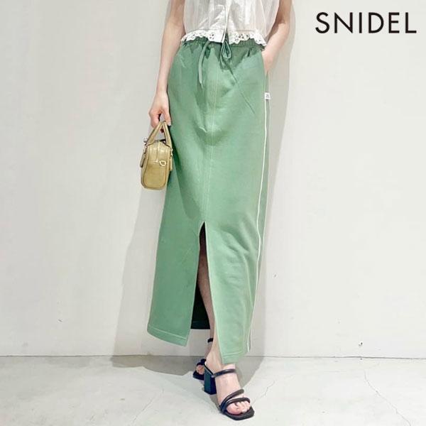 SALE30%OFF スナイデル SNIDEL ボトムス 25秋冬 UVカットスウェットタイトスカー...