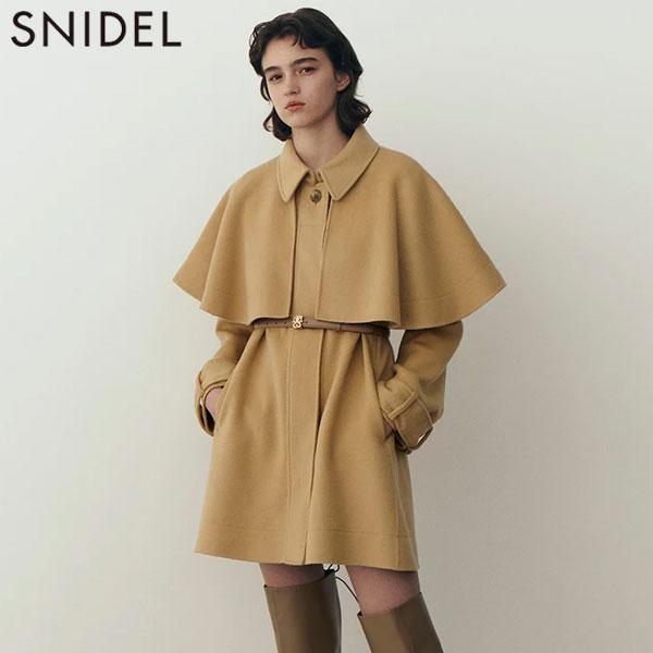 SALE60%OFF スナイデル SNIDEL アウター 24秋冬 リバーケープコート ミドル丈 長...