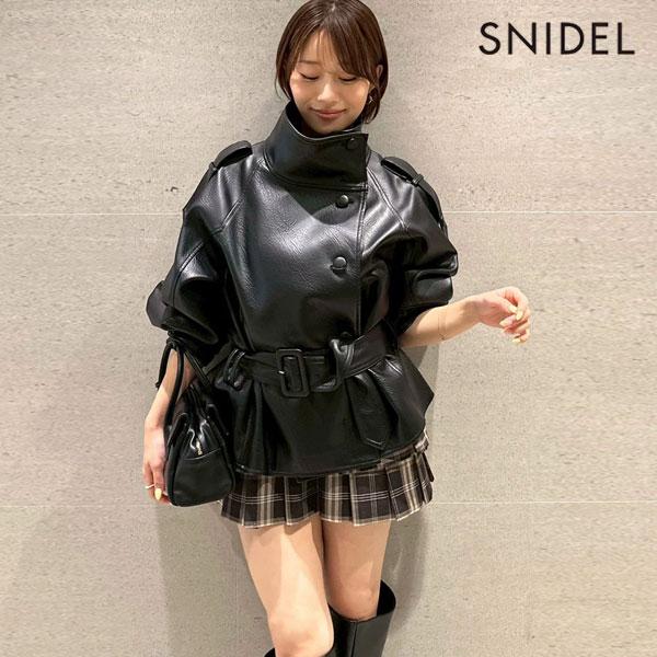 スナイデル SNIDEL アウター 26秋冬 スタンドカラーバリエミドルコート 8月下旬〜9月中旬予...