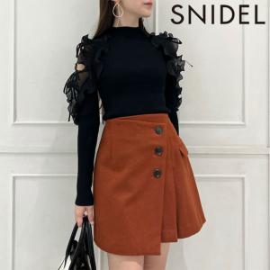 SNIDEL スナイデル レースカラーノースリニット 24春夏 SNIDEL (セール60%OFF) Snidel / スナイデル レースカラー