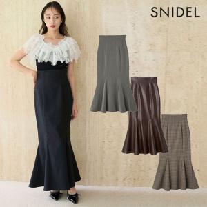 SNIDEL（スナイデル） (セール50%OFF) レースジャガードスカート 24
