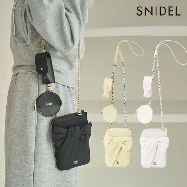スナイデル SNIDEL バッグ 26春夏 パフィーリボンミニショルダー ショルダーバッグ スマホケ...