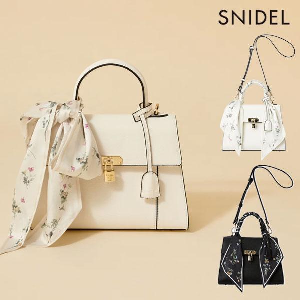 スナイデル SNIDEL バッグ 26春夏 スカーフパッドロックバッグ 2月上旬〜下旬予約 ハンドバ...