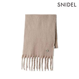 SNIDEL（スナイデル） (12%OFF) BearPawマフラー 24秋冬. SWGG251609