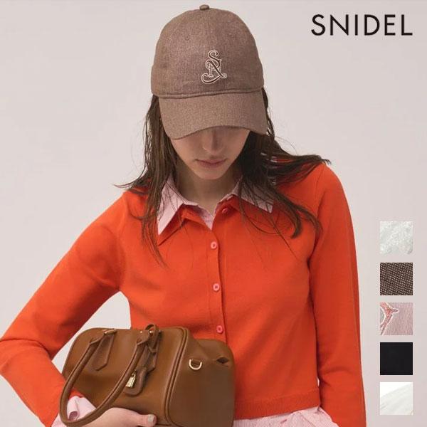 スナイデル SNIDEL 帽子 26春夏【SNIDEL|NEW ERAR】SNロゴキャップ 4月上旬...