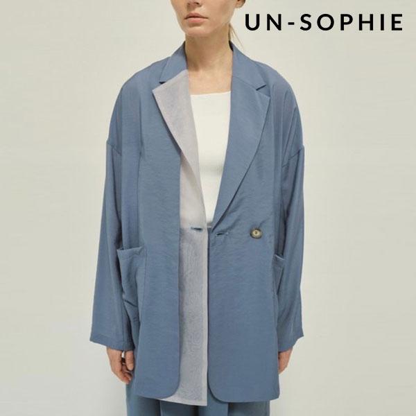 SALE アンソフィー un-sophie Organdy tailored jacket オーガン...